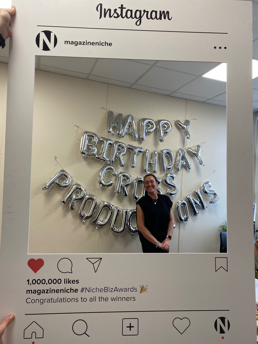 Cross Productions (@crossprod_uk) on Twitter photo Today, we are celebrating Cross Productions’ 10th year in business!🎉
“It has been a rollercoaster with some massive highs, a few lows and a lot of hurdles. Thank you to the business community of Leicester for always supporting us.” - <a href="/jennycross81/">Jenny Cross</a> Today, we are celebrating Cross Productions’ 10th year in business!🎉
“It has been a rollercoaster with some massive highs, a few lows and a lot of hurdles. Thank you to the business community of Leicester for always supporting us.” - <a href="/jennycross81/">Jenny Cross</a>