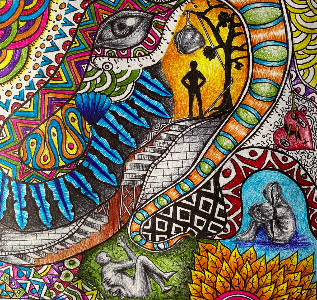 EmsanyIO's tweet image. Dear #EmsanyCommunity 🔊

@danielolusegu20 is a  very talented #NFT Creator, among his skillset:

☑️ Painter
☑️ Sculptor
☑️ Pen Artist

Impressive artwork named "Decision" 💯🔥