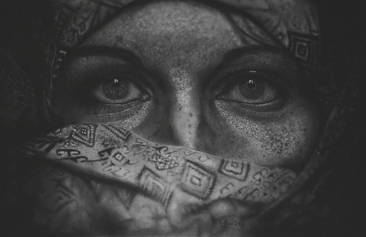 derazman's tweet image. 100% Pencil drawn
"INSECURITIES"