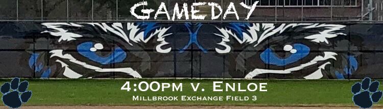 MHSsoftball1's tweet photo. GAMEDAY

🥎 v. Enloe
⌚️ 4:00pm
📍 Millbrook Exchange Field 3
🌥 71ᴼ
#3dmindset https://t.co/cEyI1LB5lK
