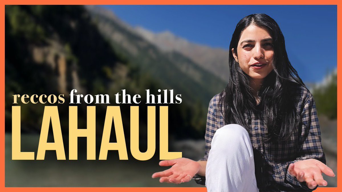 📢 <a href="/vaanimahesh/">Vaani Mahesh</a>'s Lahaul Vlog is Out Now! 😃

Discovering the Beauty of Books in the Mountains! 🏔️❄️ 

Watch it here :)
Link: youtu.be/xfg0UsKum8M