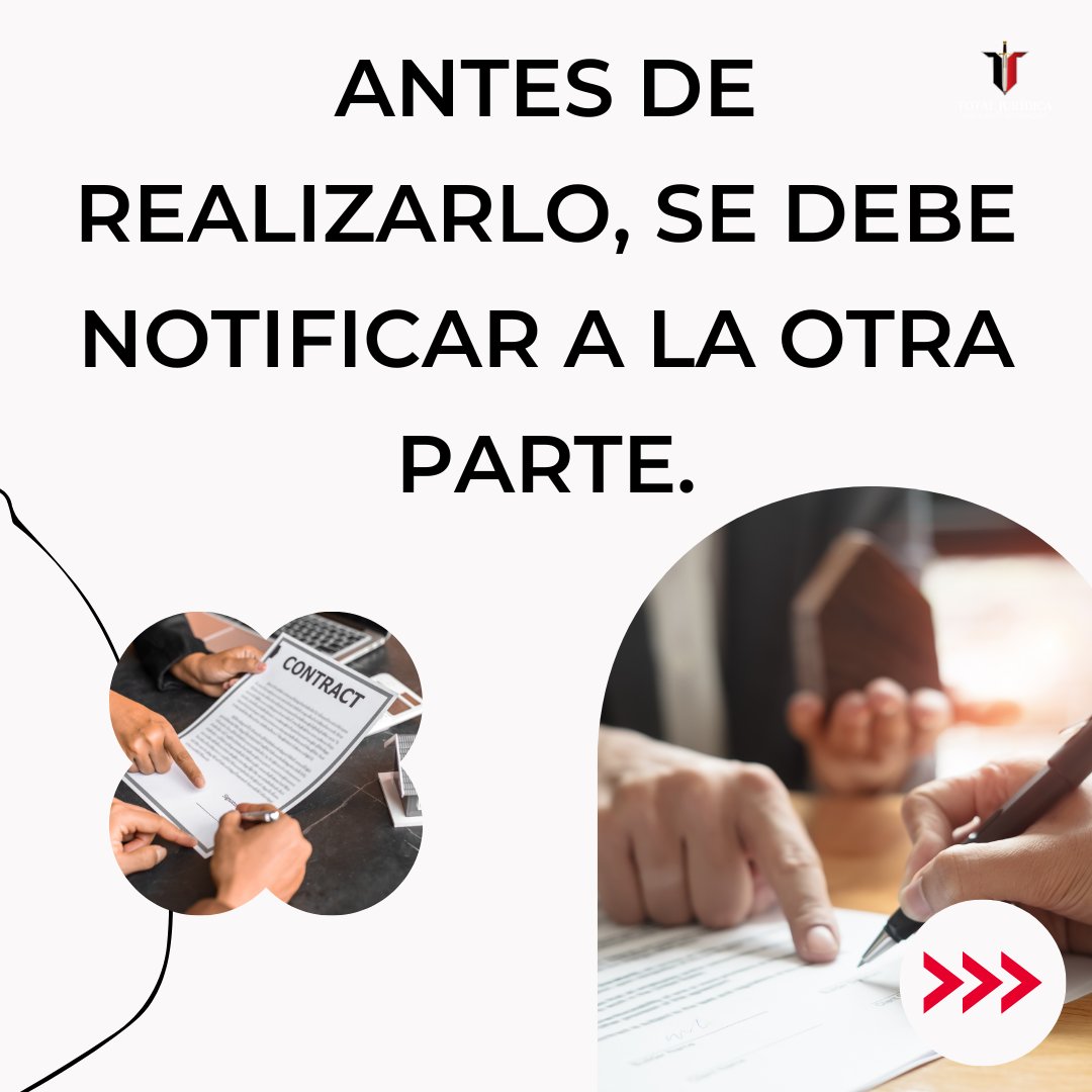 totaljuridica1's tweet photo. En la sección de #TotalTeExplica 🤓 del día de hoy, hablaremos sobre todo lo que debes saber sobre la rescisión de contratos 📄.
Dale RT para más.
#abogados #totaljuridica #abogadosmedellin #asesoriajuridica #abogado #capturado #carcel #prision #resciciondecontrato #contrato https://t.co/1MyFvlE6Hx