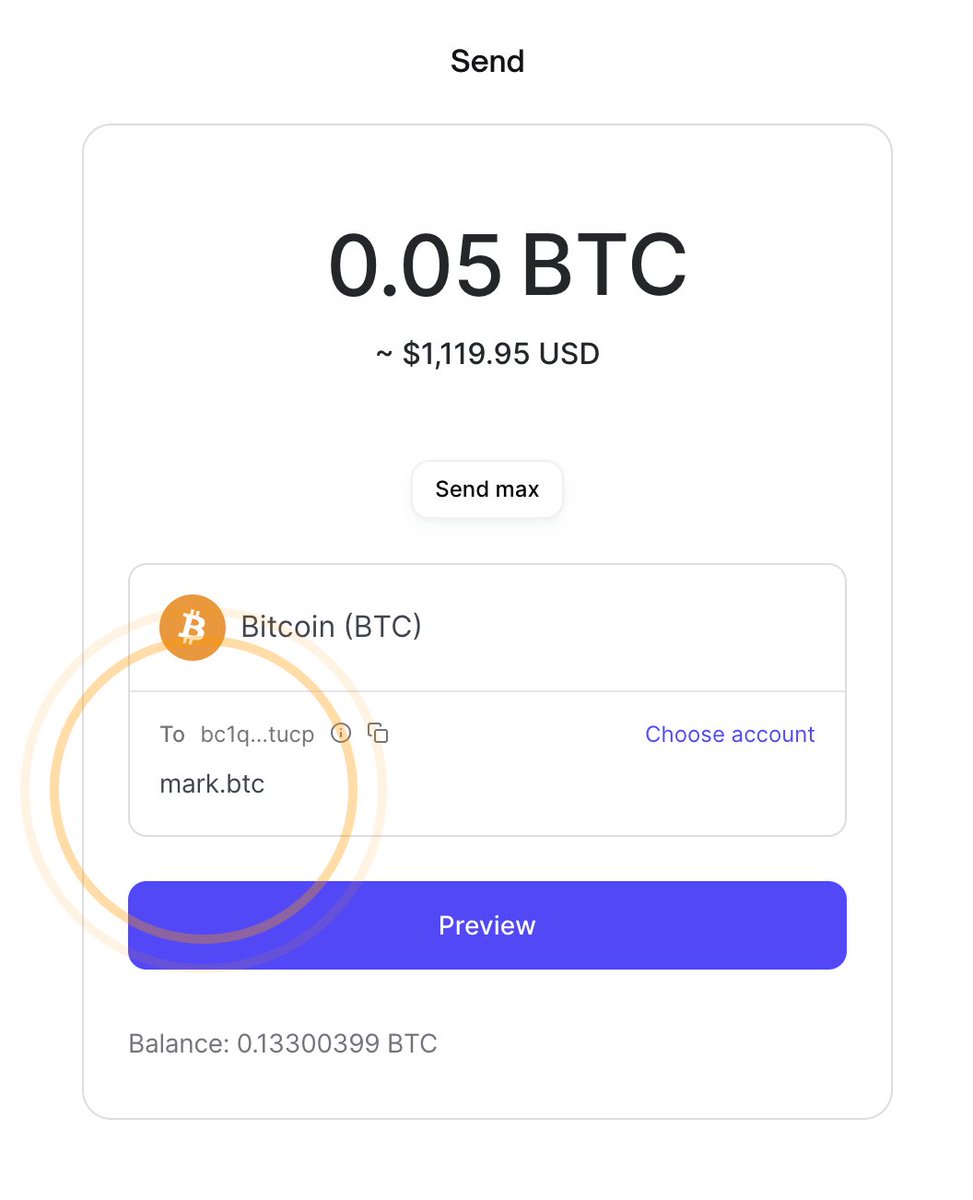 It's a big day for BNS! You can now send Bitcoin (#BTC) to BNS names with Hiro Wallet (v4.5.0) 🏷️ 📤 🚀

We've also rolled out initial support for BNSx, which provides an elegant way to manage multiple BNS names per account.

🧵 Let's dive into it all...
