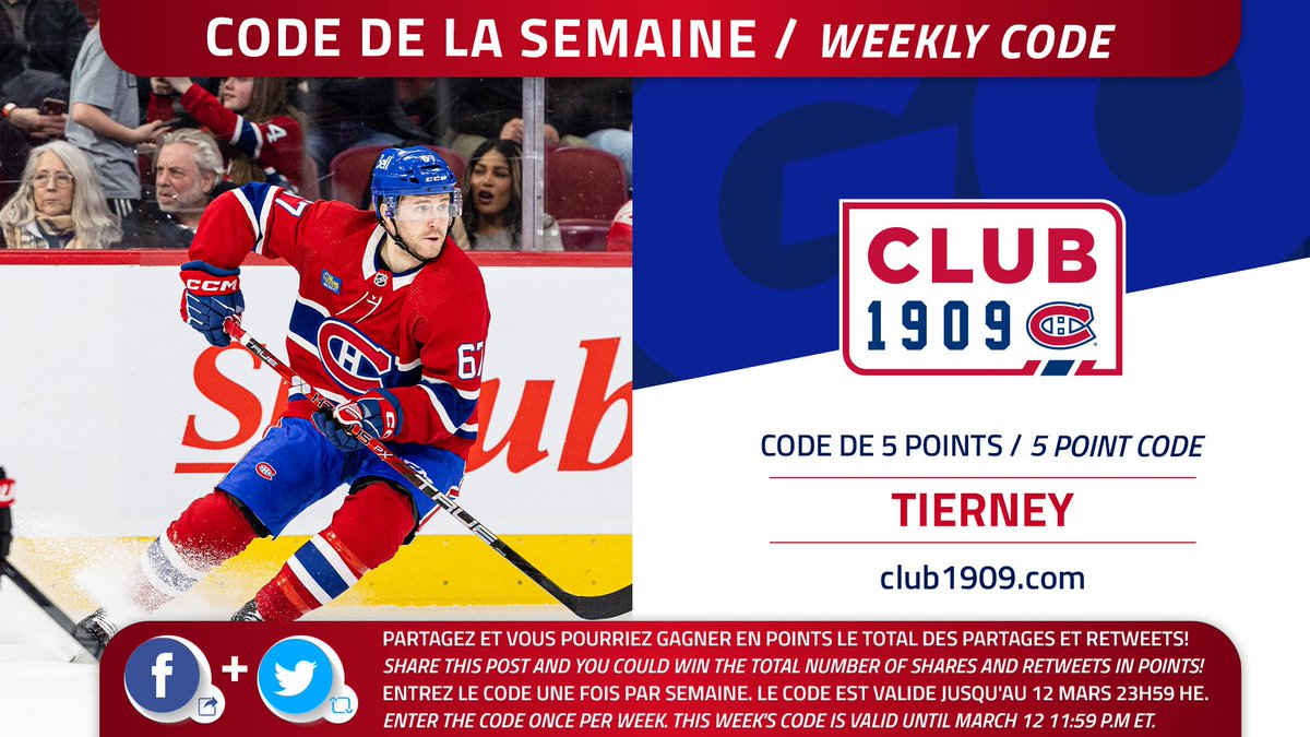 Code of the week! #GoHabsGo