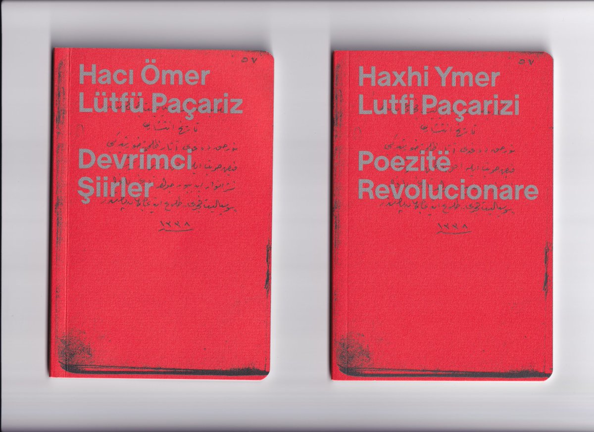 pyke_books's tweet photo. HAXHI YMER LUTFI PAÇARIZI: REVOLUTIONARY POEMS/book launch

this Saturday at @KinoARMATA 
19.00h

👇more details
https://t.co/DeVK14zJsl https://t.co/Ikh1nJScLV