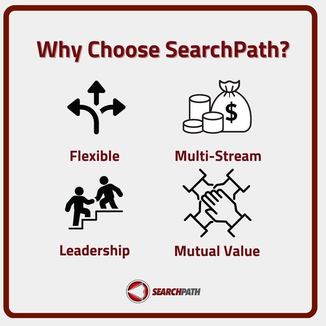 SearchPath's tweet image. If you're looking to be a part of a team environment that supports the things that make you who you are, then consider taking the next steps with SearchPath. 🤝

Learn more: bit.ly/3NEELA6