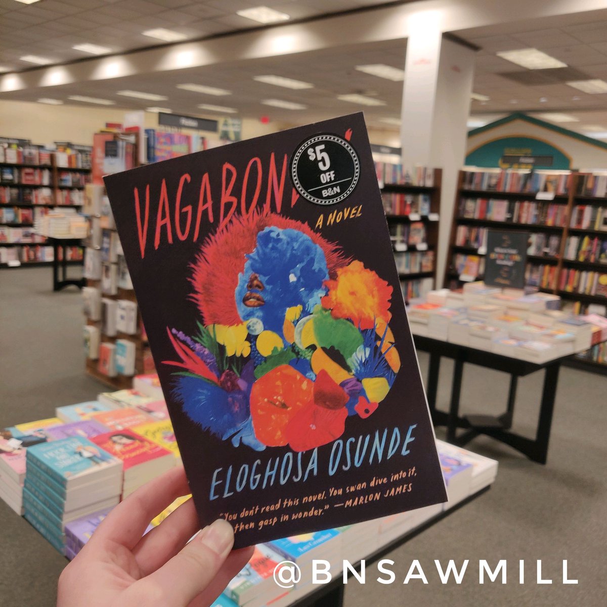 Vagabonds! Is one of the best books of the year and this months Discover pick!

#bndiscoverpick #vagabonds #discoverbook #bnsawmill #newbooks #fiction #lgbtbooks #nigerianfiction #barnesandnoble