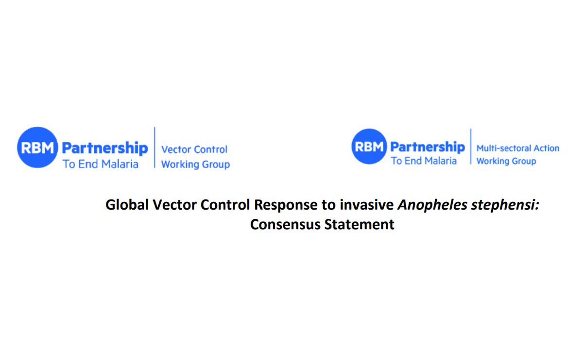 Global Vector Control Response to invasive #AnophelesStephensi: Consensus Statement
endmalaria.org/sites/default/…