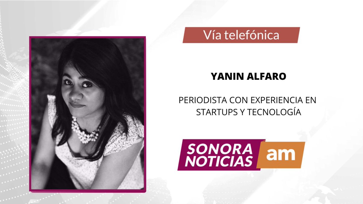 RSonoraFM's tweet photo. #SonoraNoticiasAM | #EnEntrevista @yaninalfaro periodista con experiencia en #StartUps y tecnología de @BloombergLinea_ nos acompañó para hablar sobre las posibles inversiones de Tesla en otras entidades del país.

#EnVivo a través de #NuestraRadio https://t.co/p2TmjnRV39