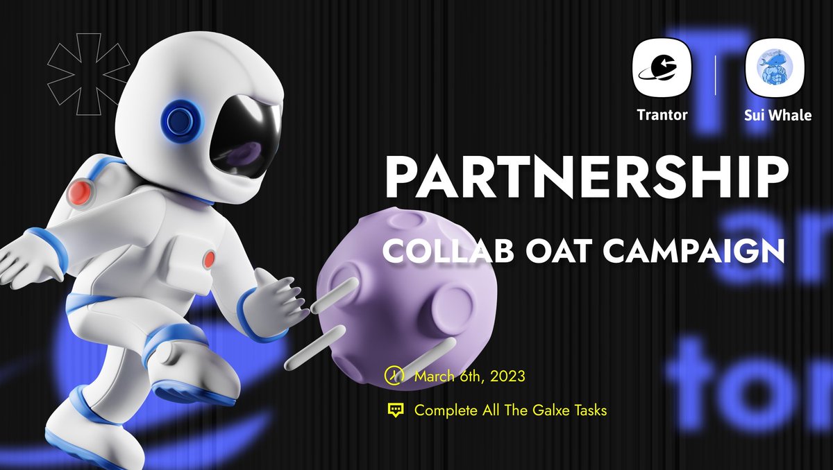 🌠It is essential to trace the meaning of omnichain with <a href="/SuiWhale/">Frinkes</a>, which has an important role in expanding the boundaries of #Sui. Today, the collab OAT event will bring more interesting and rich experience in limited amount.

⤵️Don't miss out
galxe.com/SuiWhale/campa…