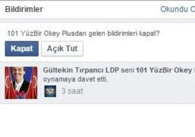 Biz burdan devam ya..