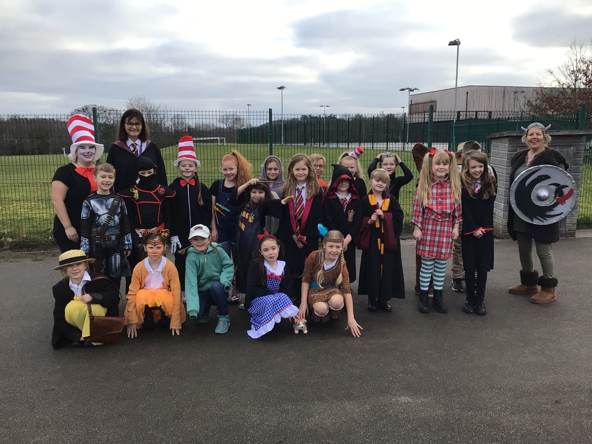 We loved dressing up for World Book Day!