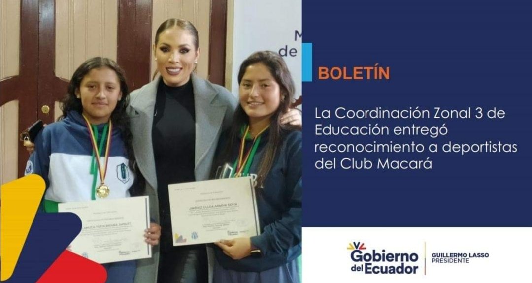 EducacionZ3_Ec's tweet image. [BOLETÍN] Las actividades deportivas ayudan a reforzar la autoestima y permiten entender la importancia de las normas y el respeto a las reglas. Por su esfuerzo y dedicación deportiva 19 estudiantes recibieron un reconocimiento. ➡️ bit.ly/3EXd1Vm

#ExcelenciaEnEducación