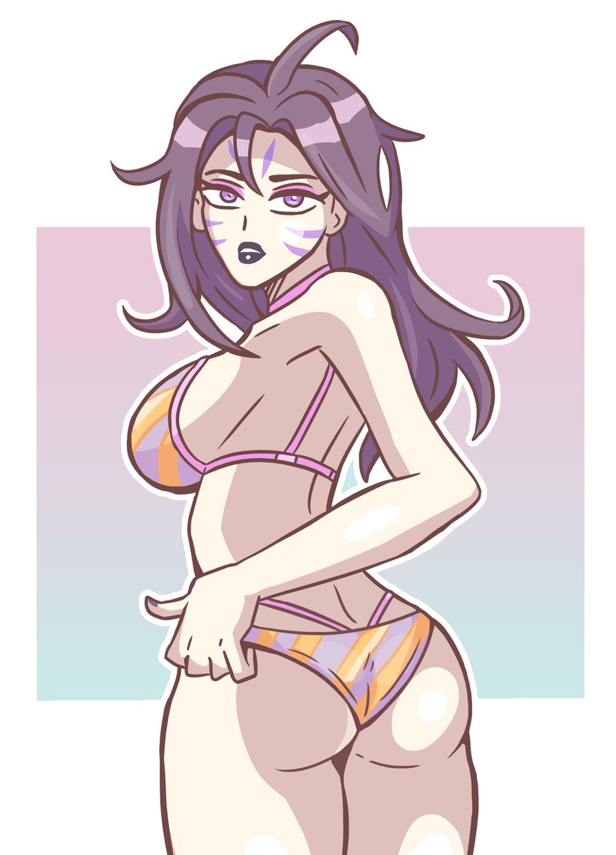 bluebatart's tweet photo. 🍑
#LeagueOfLegends #LeagueOfLegendsfanart #kaisa  #WildRift #ArtofLegends https://t.co/Pzqdff3r17
