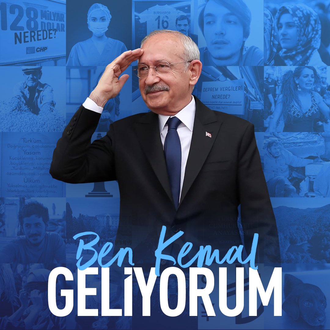 Düşen artık yerde kalmayacak! Geliyoruz. 

#KemalKılıçdaroğlu