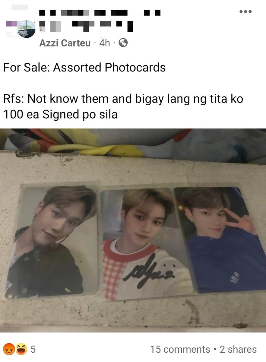 seung_flutter's tweet photo. OMG KAYO!! NASA FB MARKETPLACE NGA 😭 Azzi Carteu signed pc pa dinali mo sa owner di mo pa kilala yung nasa pc tibay ng sikmura mo 😭 Sad to say sold na ni Azzi Carteu yung mga pc gagOoo kawawa naman yung owner 💔 KASALANAN MO TO BEA &amp;  KMJS! 😠

cr. @Dongm_ei for sharing this https://t.co/PaLjlY1ChN