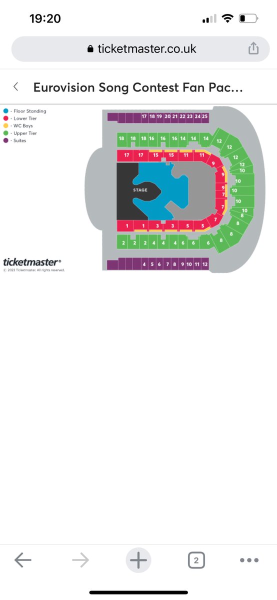 Keegan. on Twitter "Ticketmaster website is gearing up for tomorrows