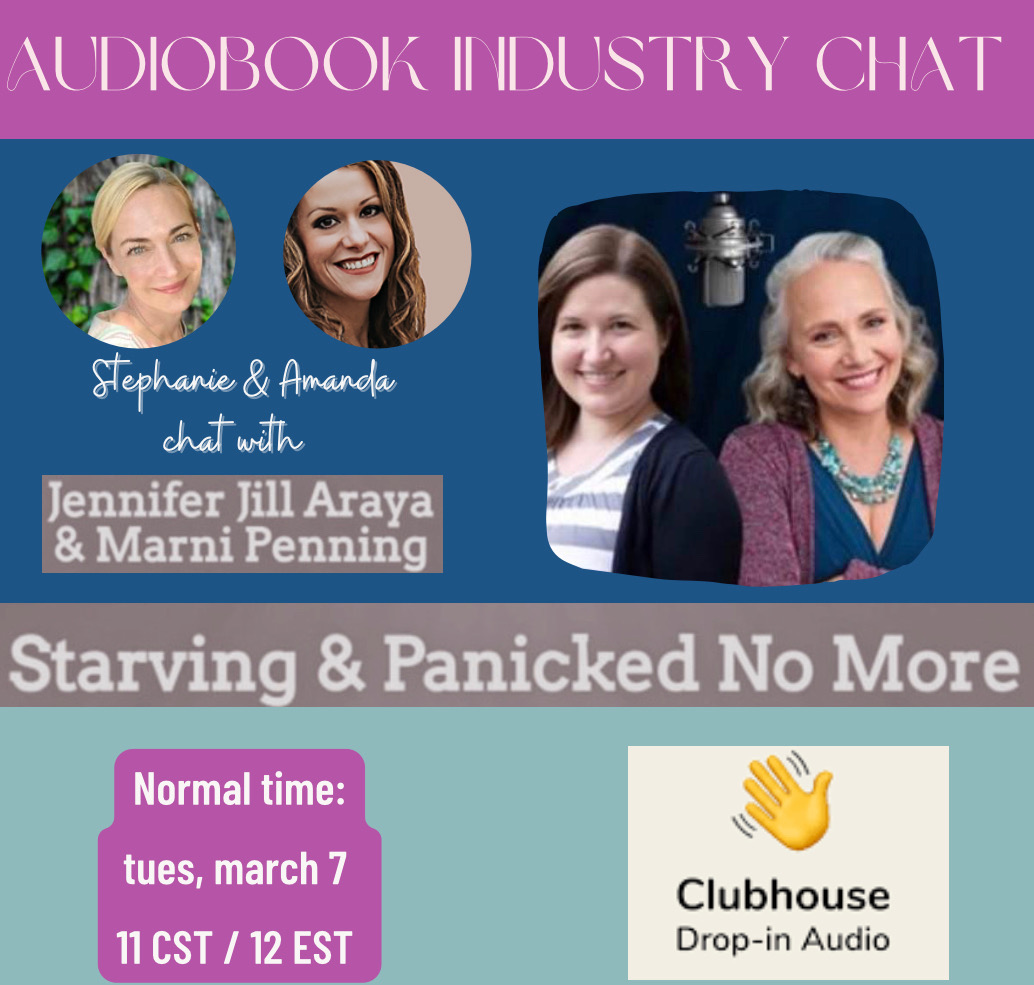 @JenniferJillAraya and I are so excited to join @SNemethParker and @apstribling for a discussion about what we’ll be teaching in our NY Workshop on March 26 th. Join us tomorrow, March 7 th at noon in the Audiobook Club on Clubhouse!