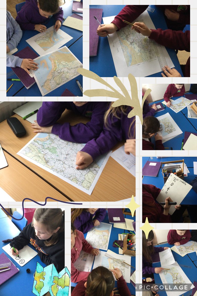 waunprimary's tweet image. Miss Shaw’s class identifying symbols and features on @OrdnanceSurvey maps of Gower
#waunhum #mapskills #osmaps #waun56ss