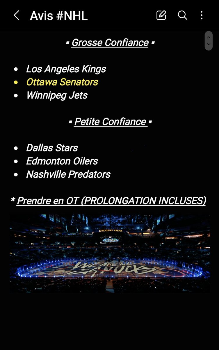 taurusbet's tweet photo. Avis #NBA x #NHL

Voilà mes avis pour les matchs de la nuit!

Nouvelle semaine qui débute avec un petit programme sympathique de 6 matchs NBA et 6 matchs NHL prévu au programme 😊! J'espère vous voir nombreux 🤪!

💛💚= Préférence

RT &amp; ❤ pour soutenir le travail! #TeamParieur https://t.co/0YeA6gaFLl