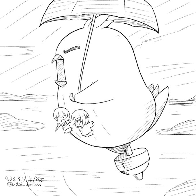 ラクガキおじさんの朝は早い。

おは となりのモフィさん。
#art #illustration #drawing #絵 #落描き #イラスト #w_witch #L_witch  #ルミナスウィッチーズ 