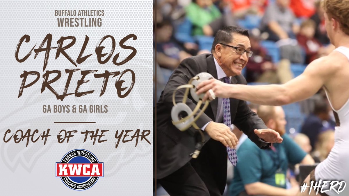 Congrats to Coach Prieto on doubling up Coach of the Year Honors! 6A Boys Coach of the Year and 5A/6A Girls Coach of the Year! If you see <a href="/luckygchscoach/">carlos prieto</a> around be sure to congragulate him! #1Herd