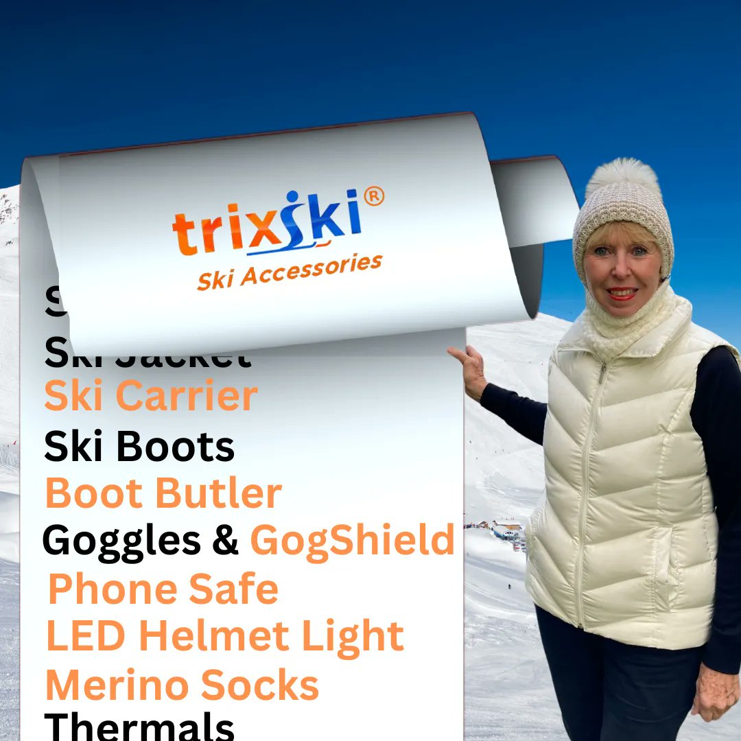 trixski2000's tweet image. Worried about forgetting essentials when you next go skiing? Fear not! I have a #PackingList for you to make sure you don't forget anything - including my #SkiCarrier, #BootButler and your thermals! Down load it now for free

#SkiCarrierStrap #BootLever