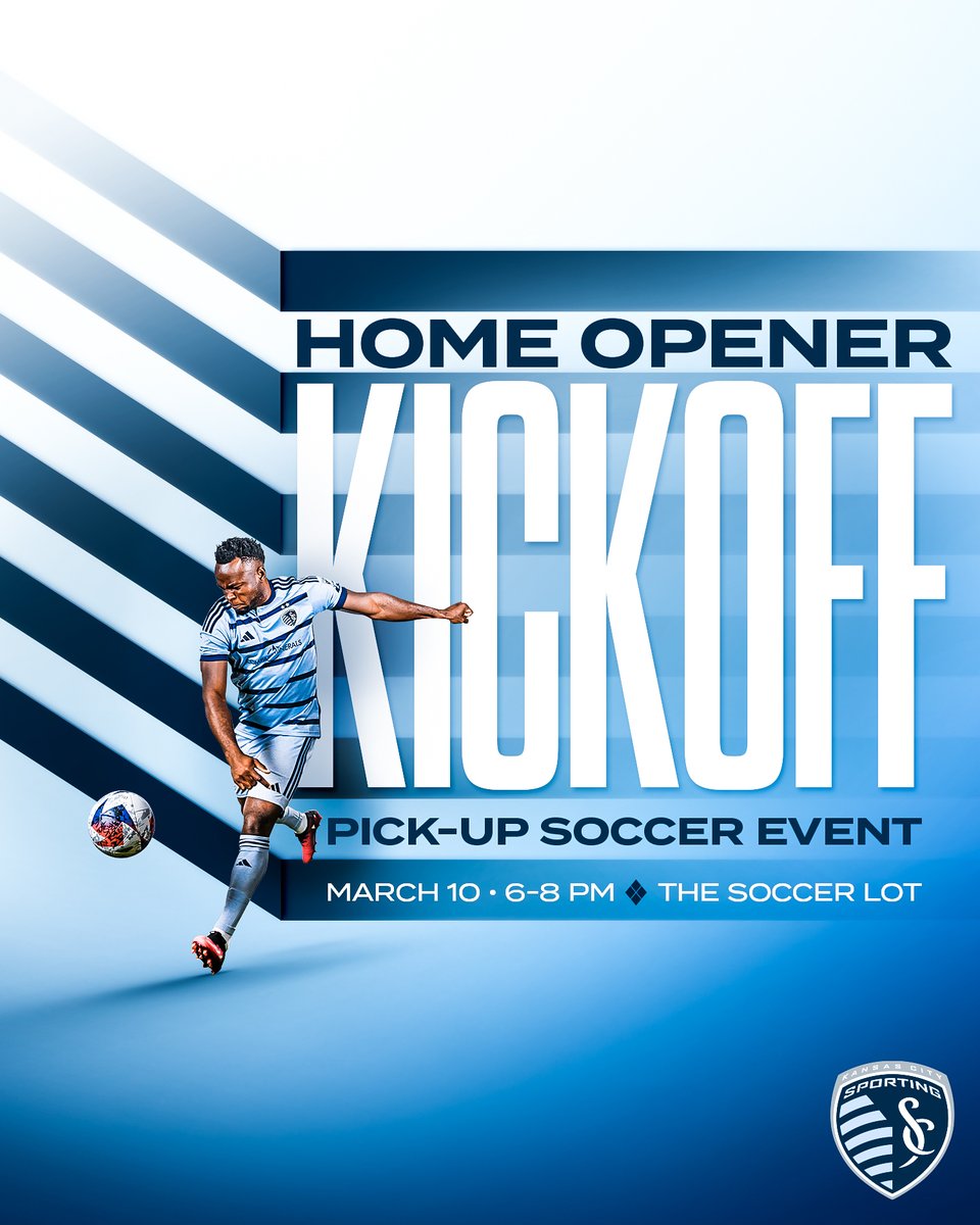 Got plans Friday from 6-8 PM? Join us for a lil pickup at <a href="/Thesoccerlot/">The Soccer Lot</a> on the home opener eve!

✍️ sportingkc.formstack.com/forms/3_10_spo…

#SportingKC