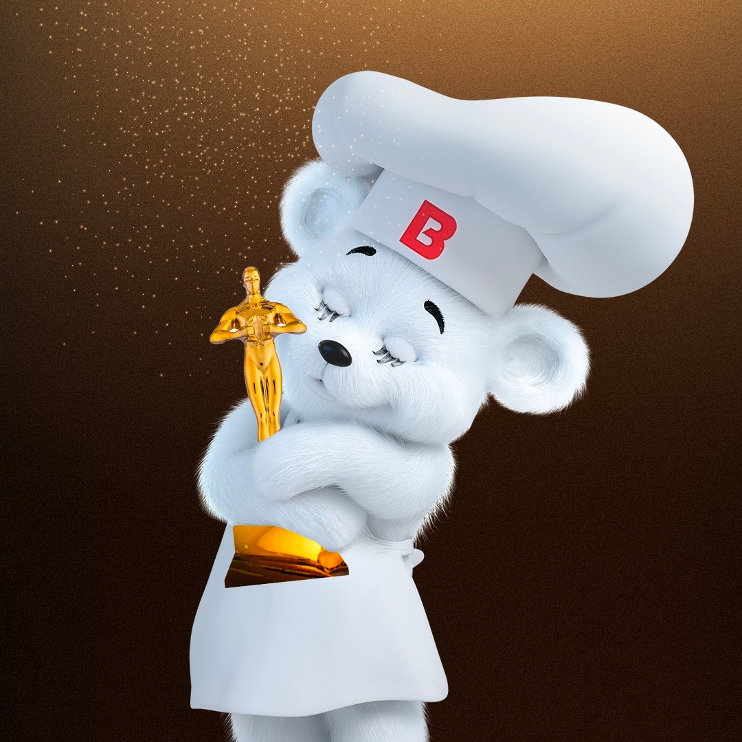 Vencedor na categoria mais fofo, ele mesmo: Osito! #Oscar