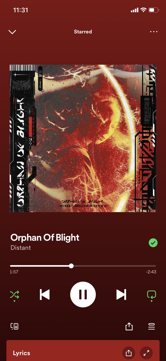 My chosen suffering is making me stronger. #Distant <a href="/DistantNL/">DISTANT</a> #SongOfTheDay