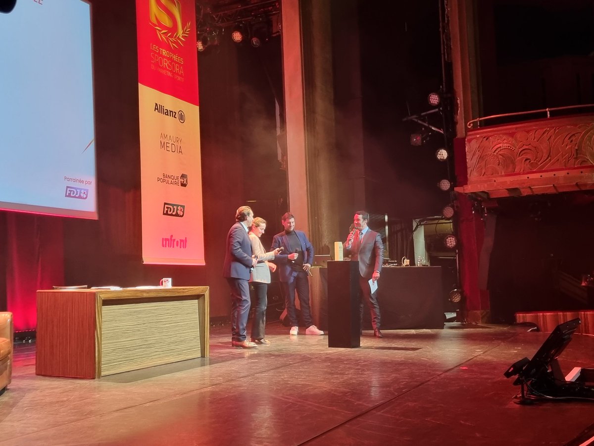 SportBusiness_C's tweet image. Intermarché lauréat de la catégorie engagement responsable pour son programme "Sensationnelles" 

#TSMS23 #sportfeminin