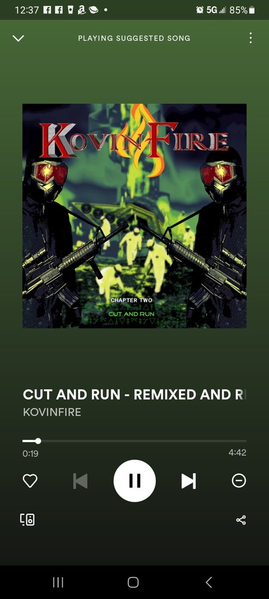 kovinfire's tweet image. Cut and Run (2023 Remix) is now live on Spotify. Here is the link. open.spotify.com/track/3FTGI4FL…