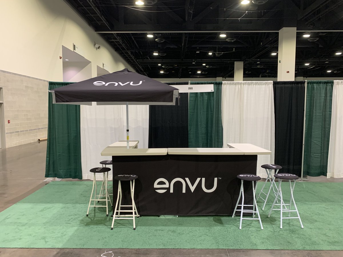 Getting set up for the New England Show….the start of our season kick off🤦🏽😁#ENVU