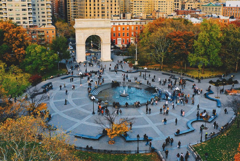StrongTowns's tweet photo. Jane Jacobs taught us the value of fighting for great public spaces and showed us what’s possible when people take them back from cars. https://t.co/1GdHvjXsj5