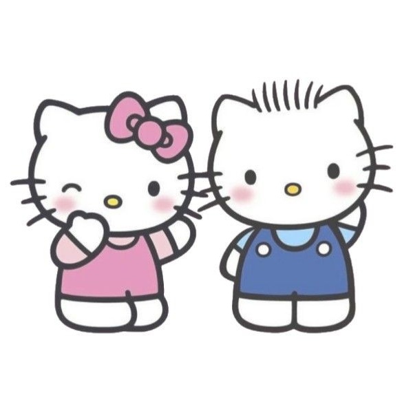 Dear Daniel y Hello Kitty son una pareja ( canon ) bi4bi ( hc ) !