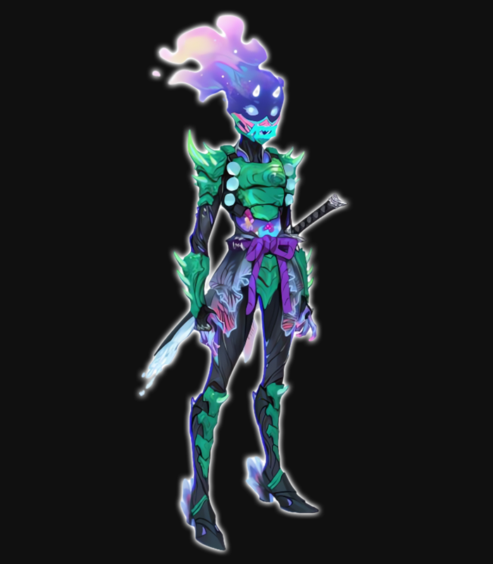 ShiinaBR's tweet photo. Some more skin information 🔥

- "3D Glasses Girl" (I don't have official names yet 💀) seems to be unlockable on Page 4
- "Cosmic Ninja" seems to be unlockable on Page 8 with a red design

This again comes from the same source that provided correct leaks to both @HYPEX &amp; me! https://t.co/vBjVRHHLGU