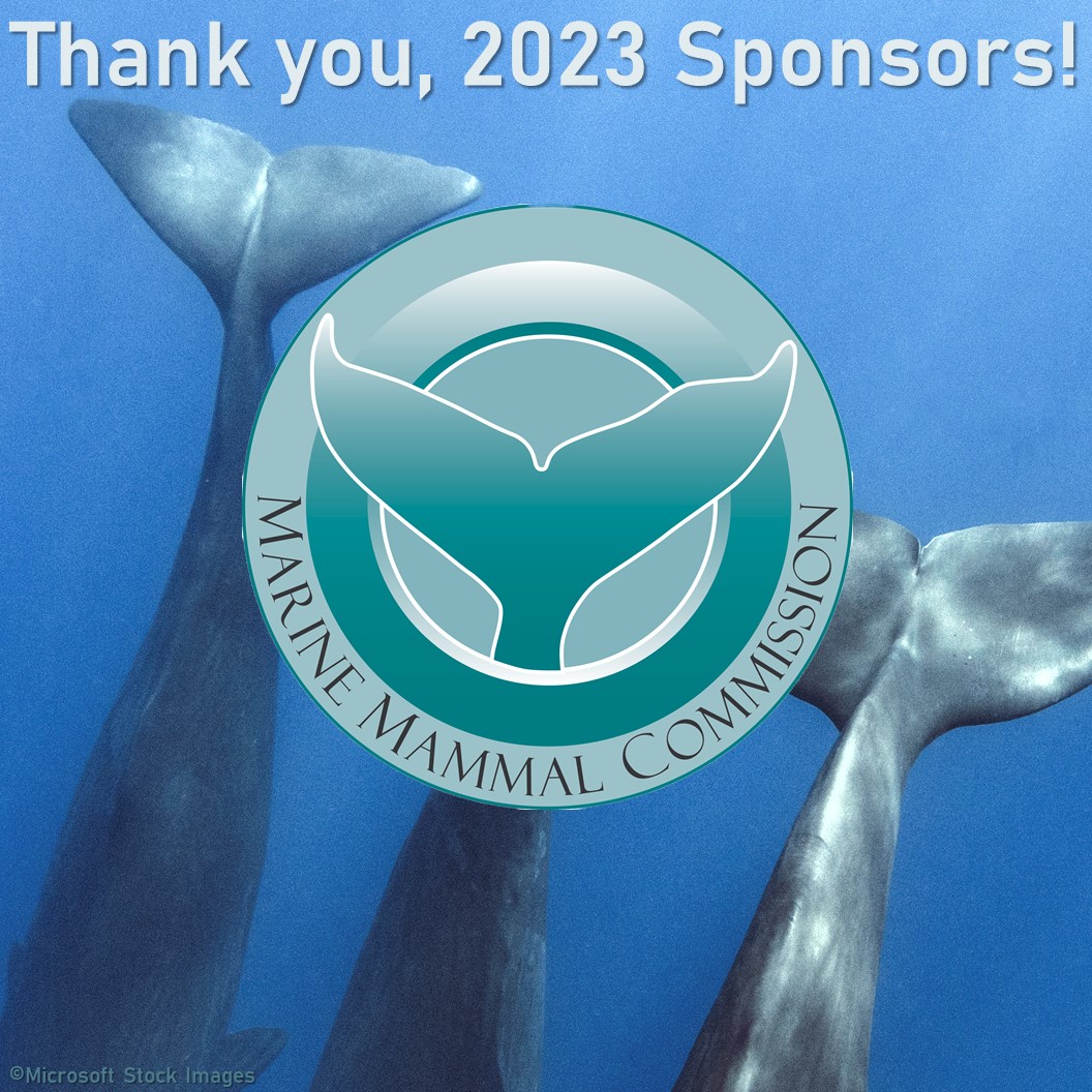 We thank @MarineMammalCom for being one of #SEAMAMMS2023 Rice's Whale Level sponsors! The MMC, est 1972, is the only US govt agency that provides comprehensive oversight of all science, policy, & management actions affecting marine mammals. Learn more at mmc.gov.