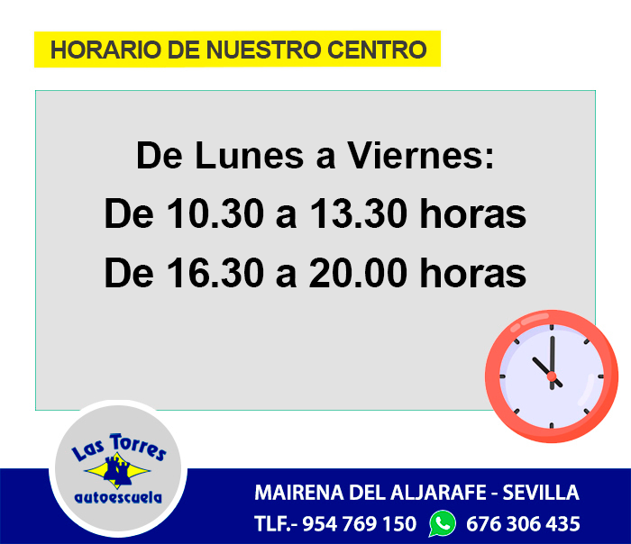 LasTorresOnline's tweet photo. Horarios de nuestro cengro de #MairenaDelAljarafe https://t.co/cGot9S9RUf