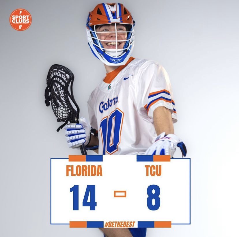 GATORS WIN 14-8 vs TCU ! #BeTheBest #WEball