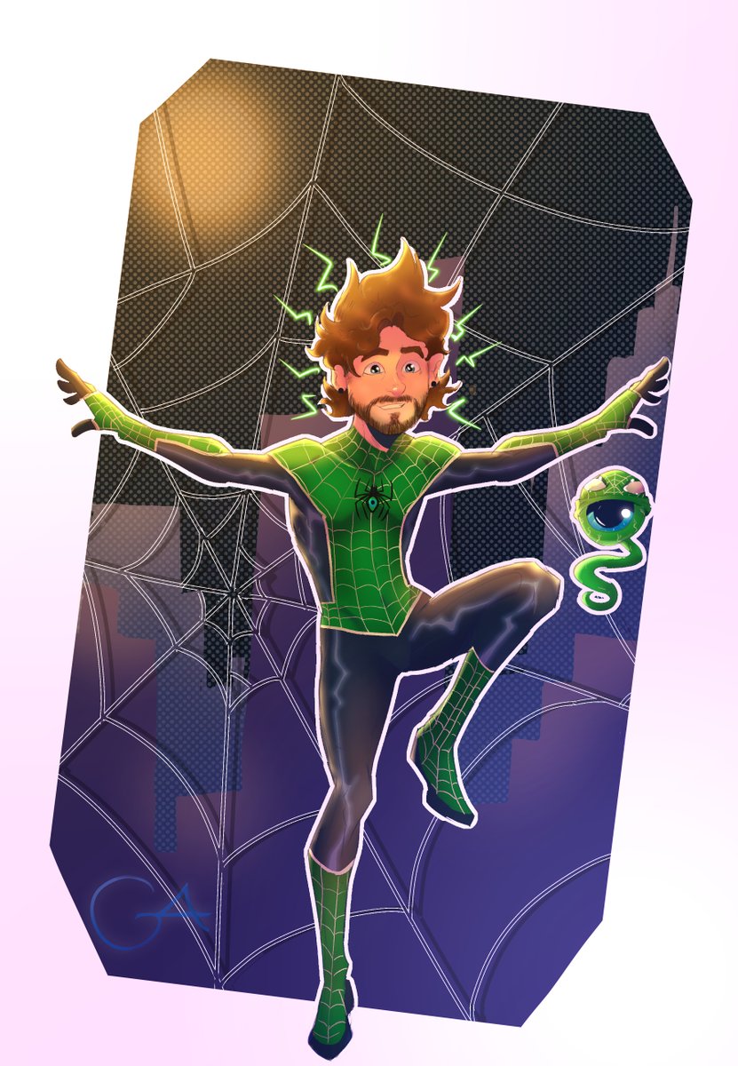 🕷️🕸️The amazing spider Jack🕸️🕷️ 

#jacksepticeye #jacksepticeyefanart #SpiderMan #myart