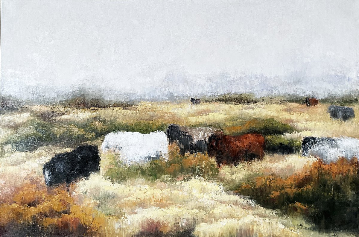 “Life Seekers” Impressionist Oil Painting on Canvas, 2021🎨

Instagram: instagram.com/afsart_gallery/

#lifeseekers #impression #oilpainting #texturedart #horsepainting #landscape #modernart #artsty #artstyle #afsart_gallery #womanpower