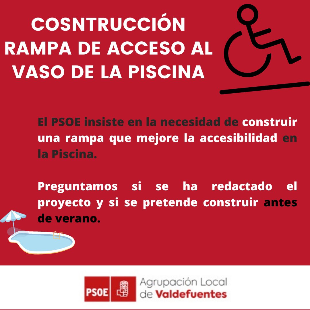 PSOE_VALDE's tweet photo. Valoración del pleno ordinario celebrado hoy, en el que el Grupo Socialista ha trasladado varias propuestas y preguntas. https://t.co/0H9WdUWg27