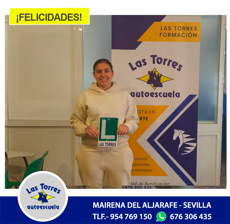 LasTorresOnline's tweet photo. Entregar la "L" siempre es un momento especial, es la recompensa al trabajo bien realizado! 𝗘𝗻𝗵𝗼𝗿𝗮𝗯𝘂𝗲𝗻𝗮 por tu apto @Evaajimenezz.01     
Gracias por elegirnos para tu Formación Vial.
#MairenaDelAljarafe #SevillaHoy #autoescuela #dgt #permiso https://t.co/4vymIW85vF