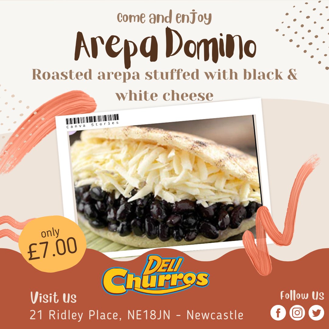 Come and try some real Venezuelan food made by expert chefs who know their way around a kitchen. We put our hearts and souls into our cooking, and we guarantee you'll taste the love in every bite. Don't miss out on our amazing arepas - they're seriously delicious!

#delichurros