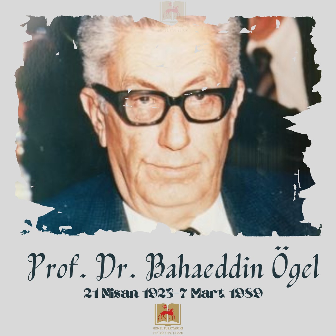 Prof. Dr. Bahaeddin Ögel Hocamızı saygı ve rahmet ile anıyoruz. Ruhu şad olsun...

#geneltürktarihi #geneltürktarihim #GTT #türk #türktarihi #turktarihi #Türkler #tarih #türklerintarihi #türkoloji #türktarihihocaları #geneltürktarihihocaları #bahaeddinögel #profdrbahaeddinögel