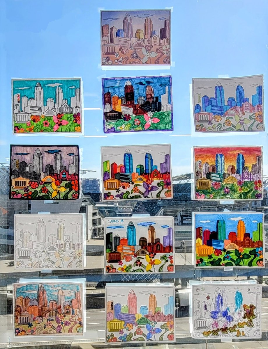 shp_design's tweet photo. Our @ArtsWave campaign continued through the weekend—challenging us to put our artistic skills to the test with a coloring page. We’re admiring our work with “dirt” cups in hand, the perfect inspiration to meet our goal of growing the arts!🌱
#ArtsWave #CreatedToGrow #Cincyarts https://t.co/Zur2SA9NE3