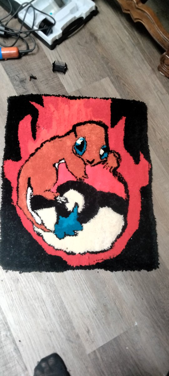 Got it catch them all 😎😎

#rugs #tuftingart #alfombras #charmander #alfombraspersonalizadas #darkghost3994 #art