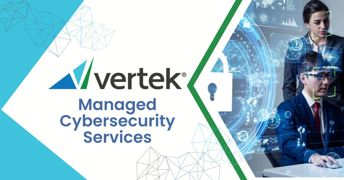 Businesses don’t have to handle security challenges alone. Stay ahead of modern threats with highly responsive, proactive and superior managed cybersecurity solutions from Vertek. Learn more about our #cybersecurity solutions today!
fal.cn/3wmnk 
#ManagedCybersecurity
