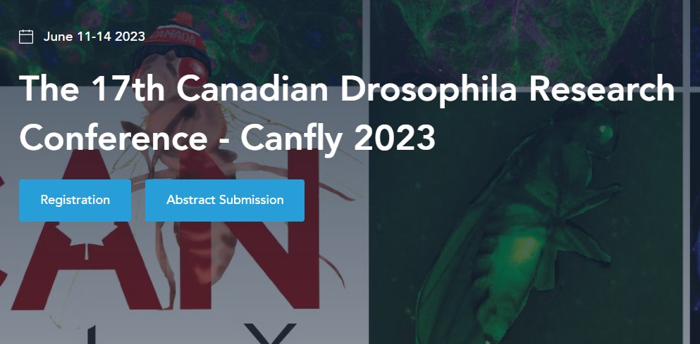 flymuscles's tweet image. We are pleased to announce that registration for The 17th Canadian Drosophila Research Conference is now open. #Canfly #Drosophila #Dalhousie