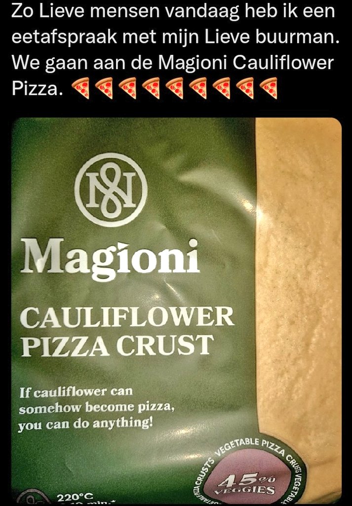 Mevrouw Aruba🌴 on Twitter "Inmiddels heb ik de Magìoni Cauliflower